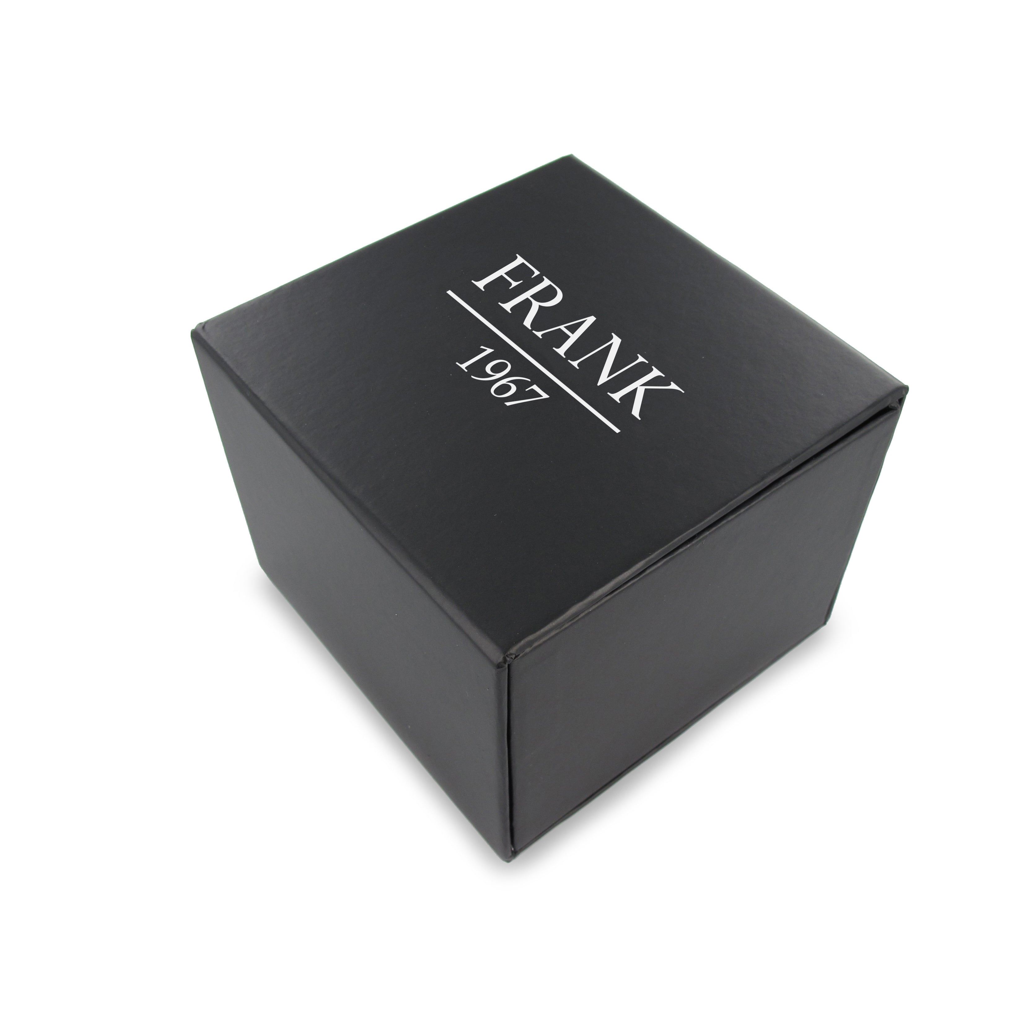 Frank 1967 Leather Watch ceas barbati negru piele