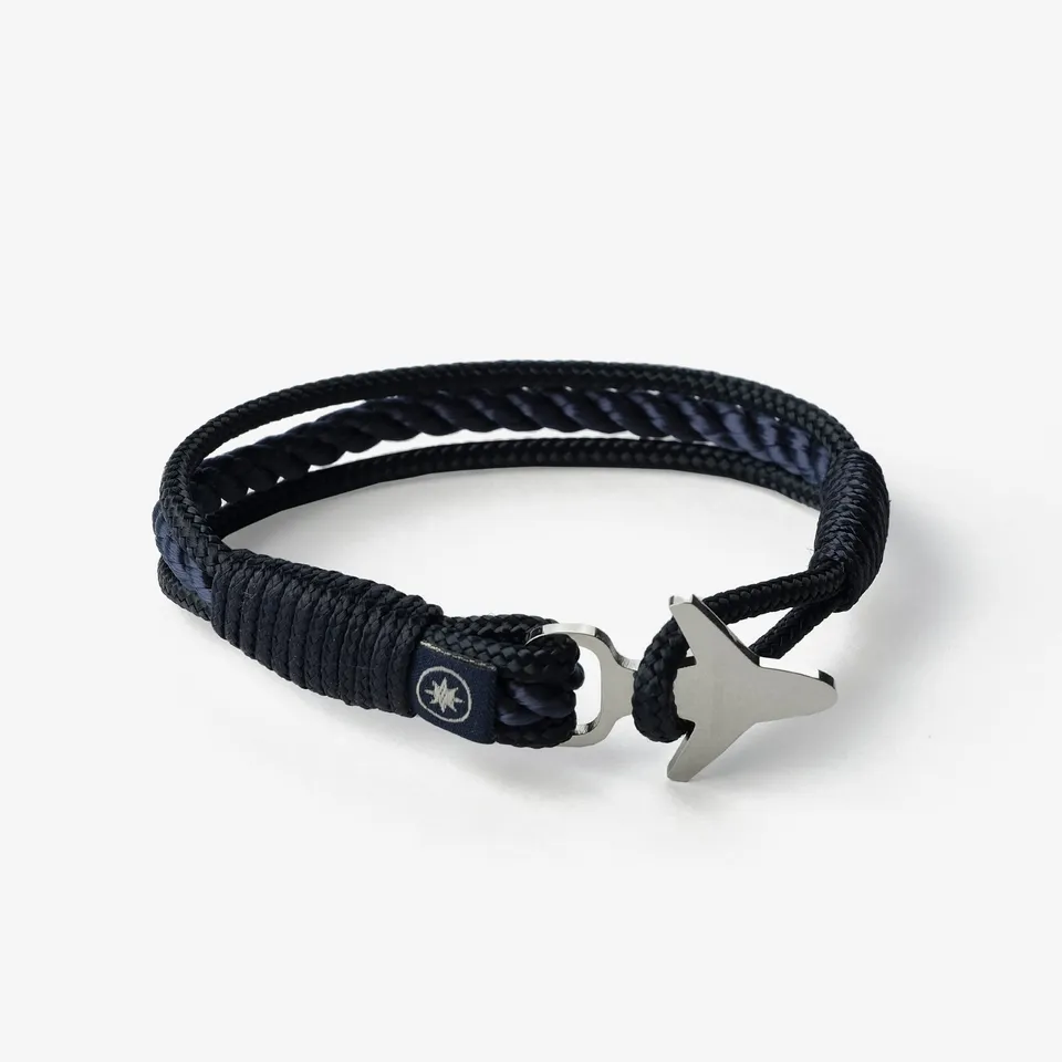 Old Skipper Midnight Explorer Airplane bratara sfoara bleumarin