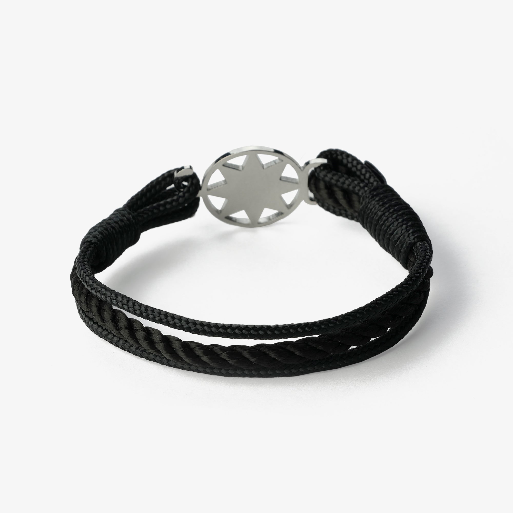 Old Skipper Midnight Onyx brățară șnur North Star negru