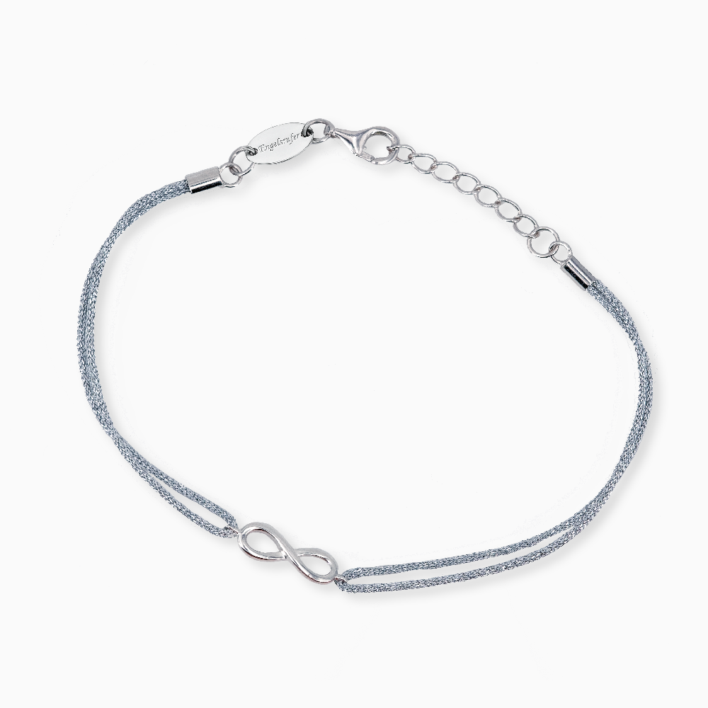 Engelsrufer Infinity brățară argint 925 nailon