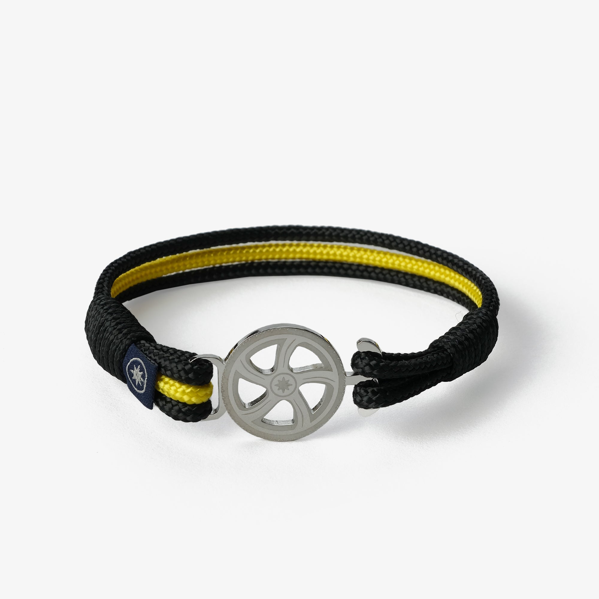 Bratara Old Skipper Yellow Blaze North Star galben-negru
