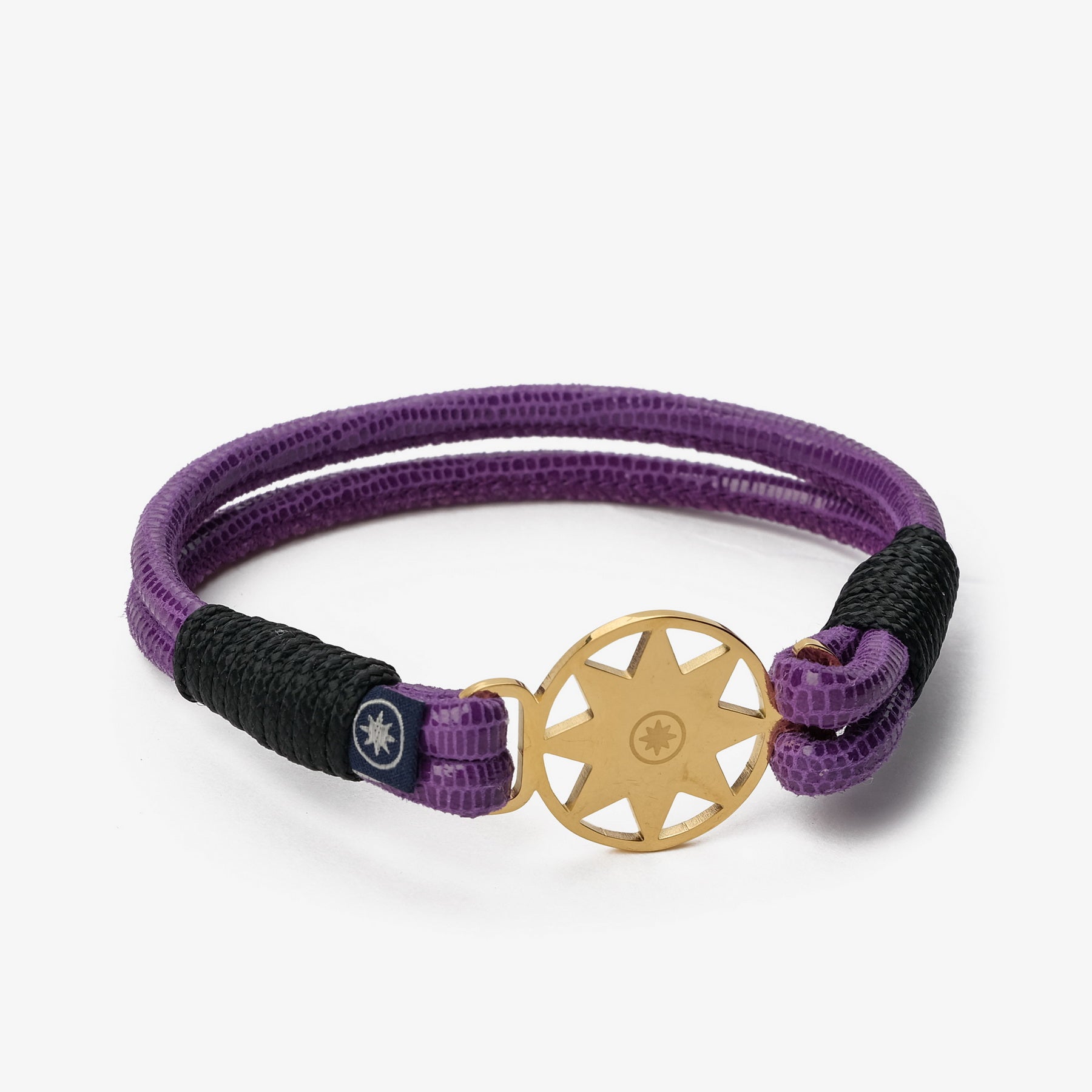 Old Skipper Violet Horizon bratara nappa mov-negru M