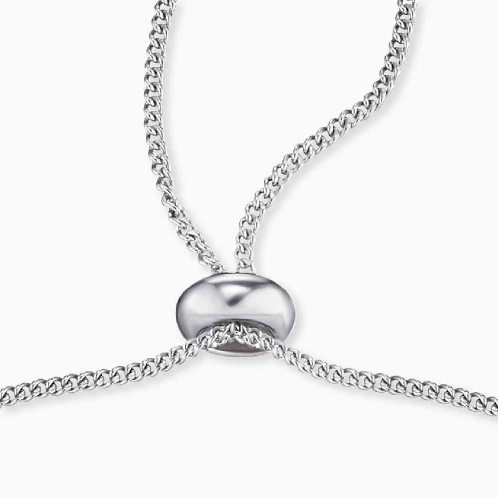Engelsrufer Infinity brățară argint 925 cu zirconia reglabilă