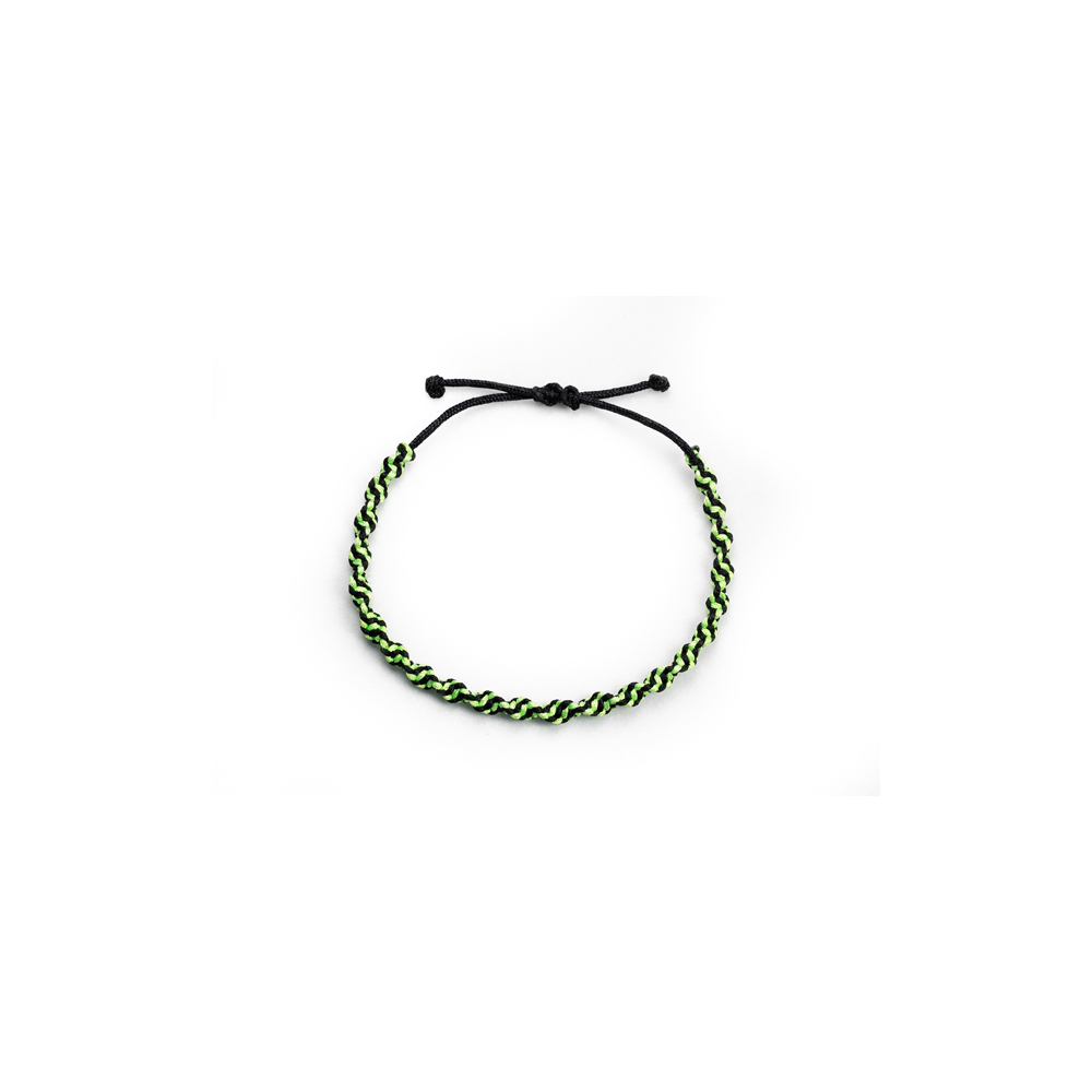 CrisFeather Shark bratara unisex ata negru verde
