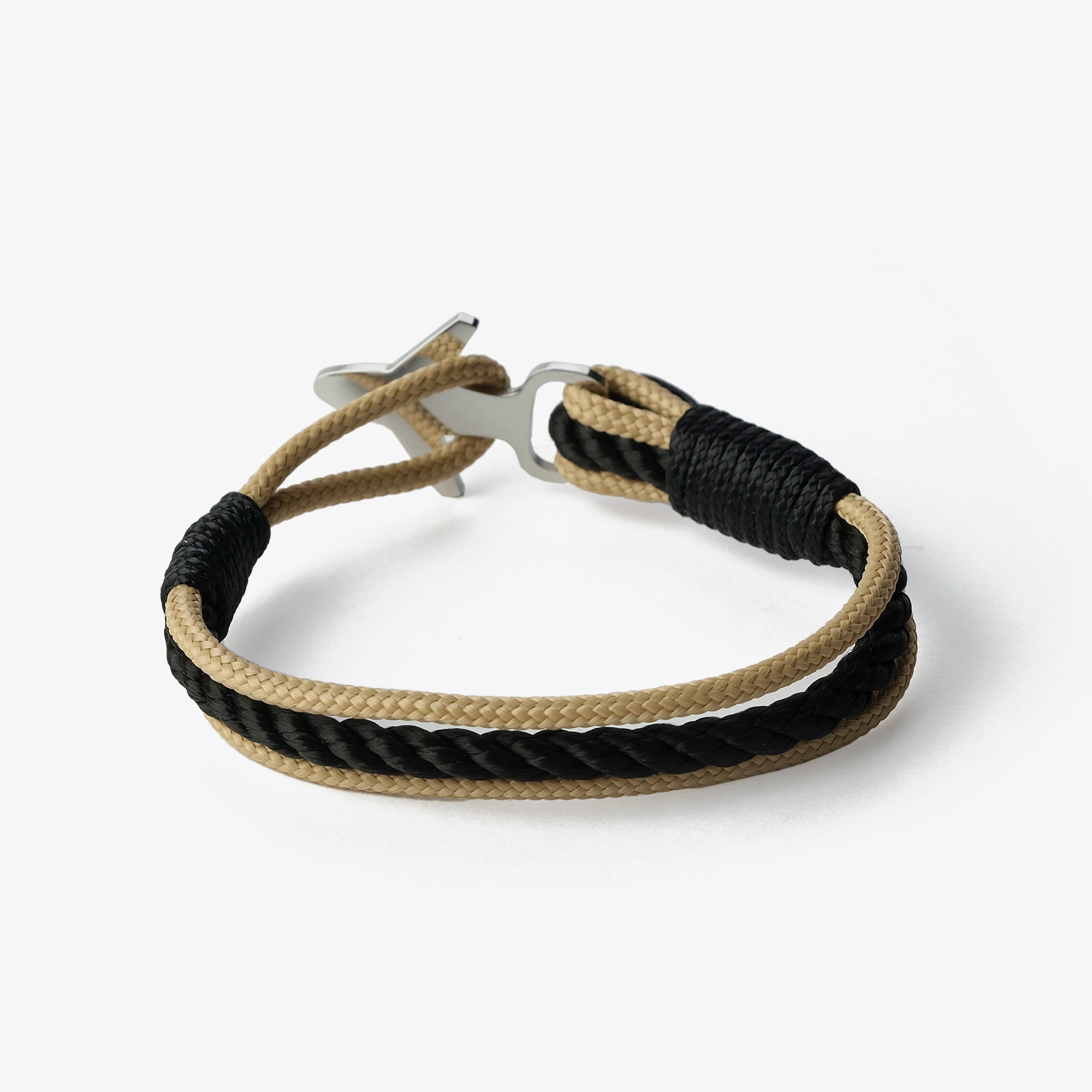Old Skipper Sands of Time bratara avion bej-negru