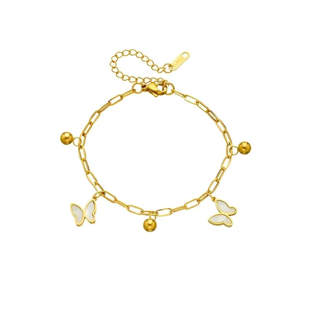 Rafini Golden Wings bratara aurie reglabila