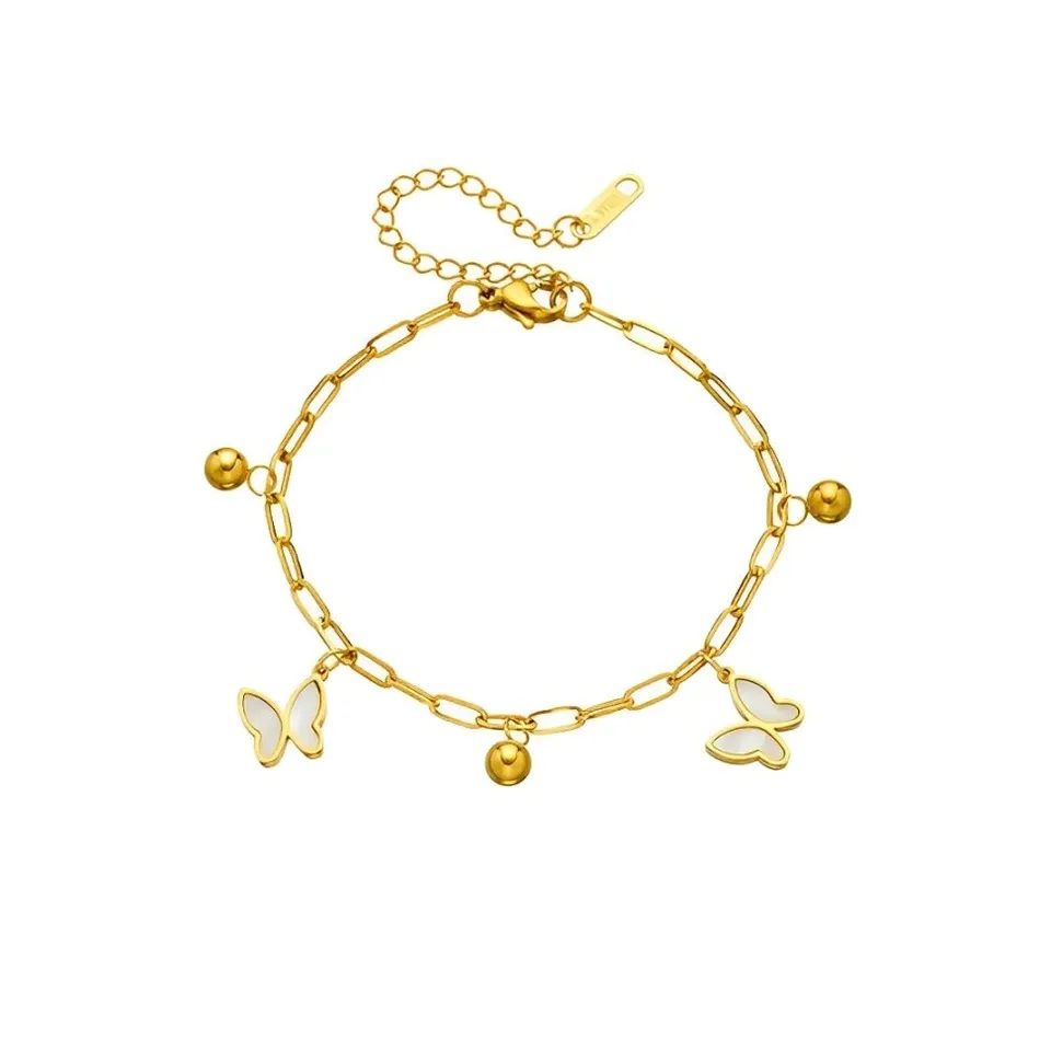 Rafini Golden Wings bratara aurie reglabila