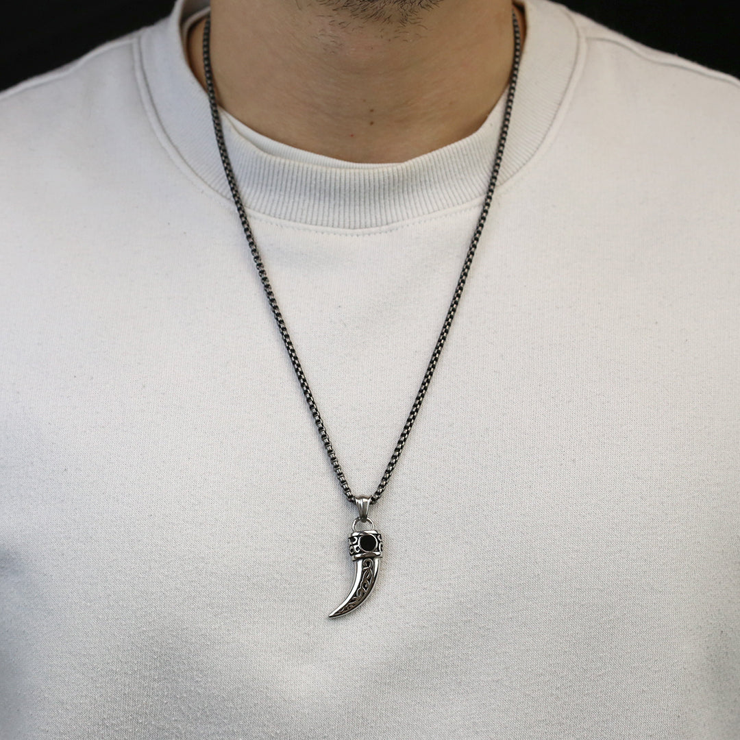 Frank 1967 Tooth Pendant colier barbati pandantiv dinte