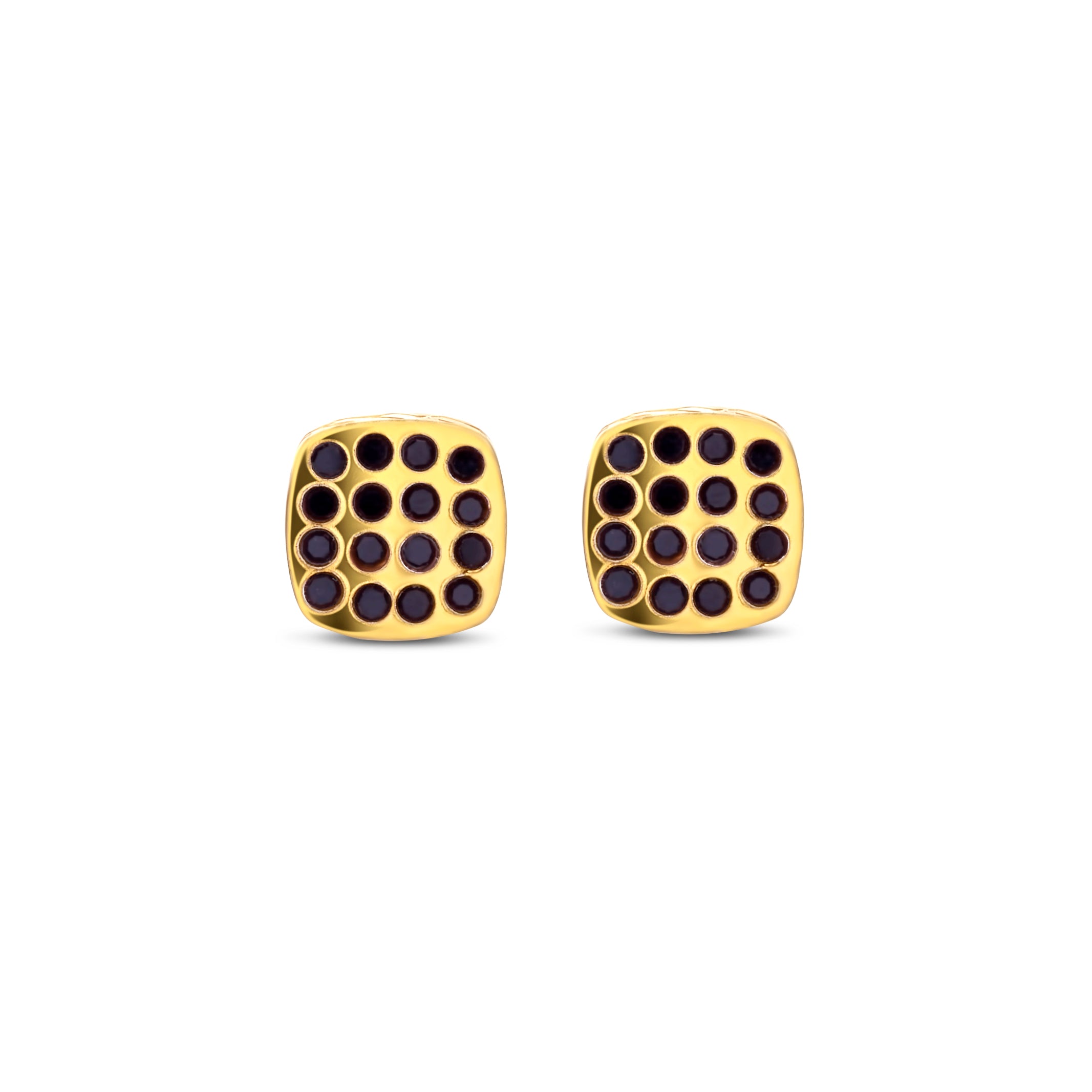 Frank 1967 Black Zirconia cercei negri oțel