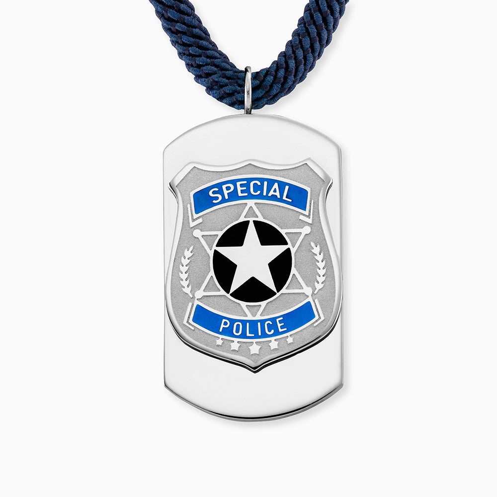 Engelsrufer Herzengel Polizei lănțișor copii oțel multicolor