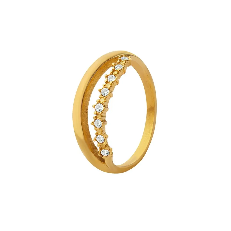 Rafini Golden Horizon inel aur 18K marimi 7-8 lat