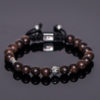 Dualstax Agarwood bratara lemn 8mm Om Mani