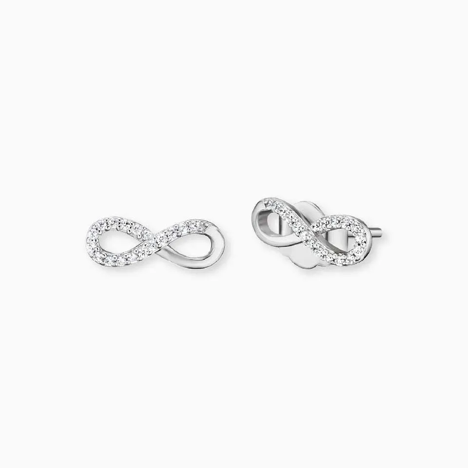 Engelsrufer Infinity cercei stud argint zirconia