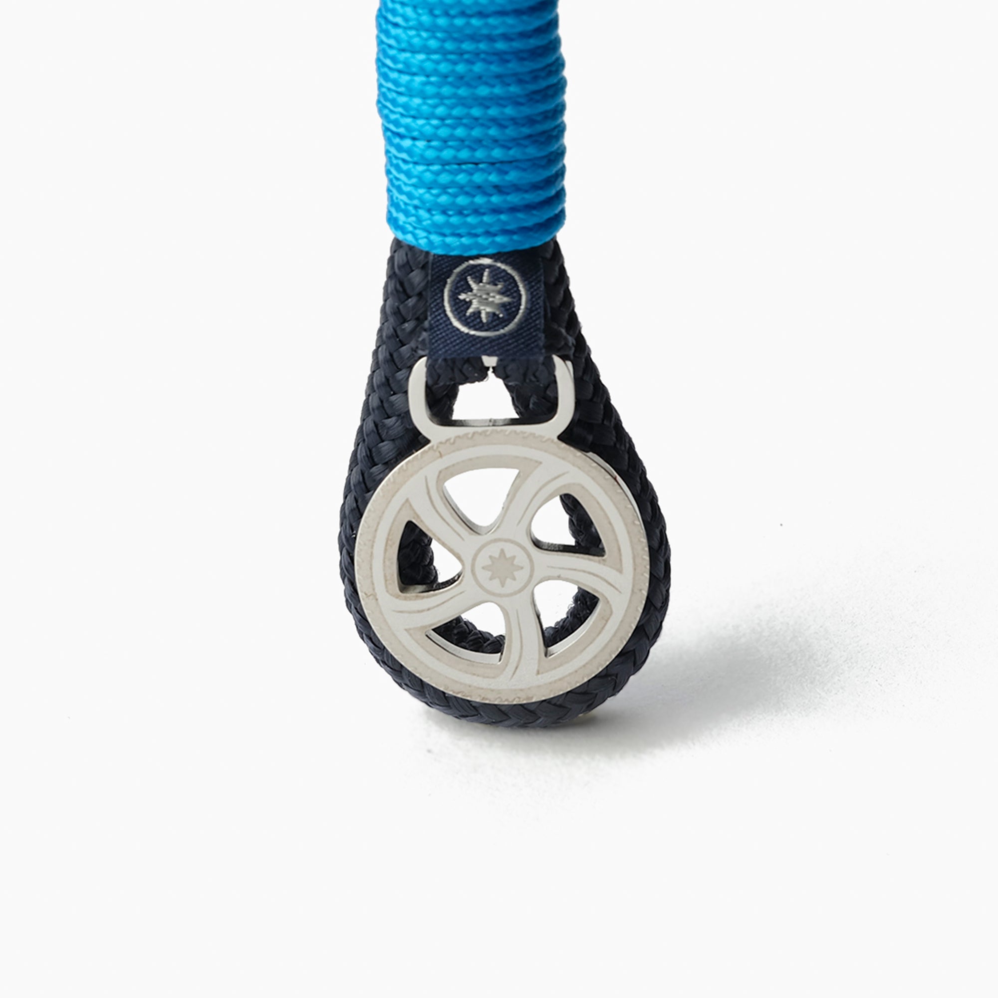 Old Skipper Blue Knot breloc snur ancora albastru