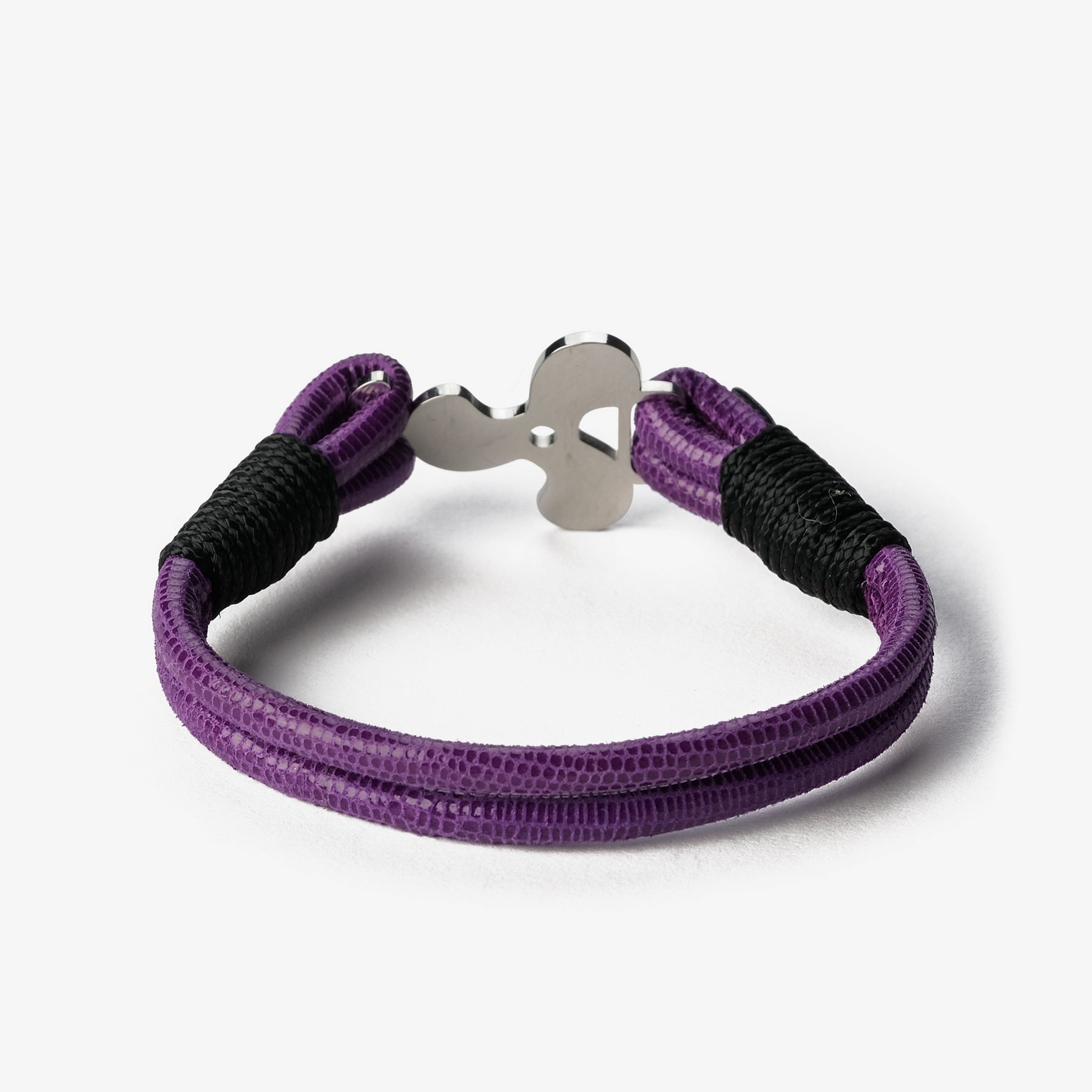 Old Skipper Violet Horizon brățară piele violet