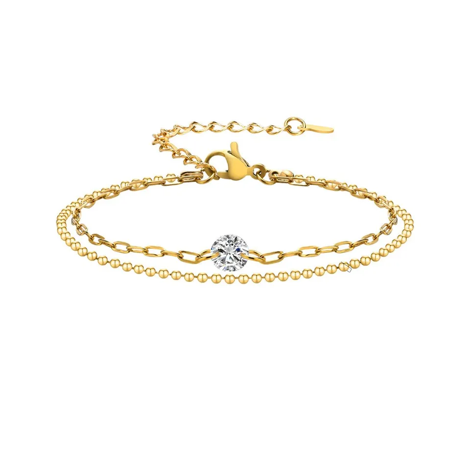 Rafini Golden Whisper bratara placata aur 18K