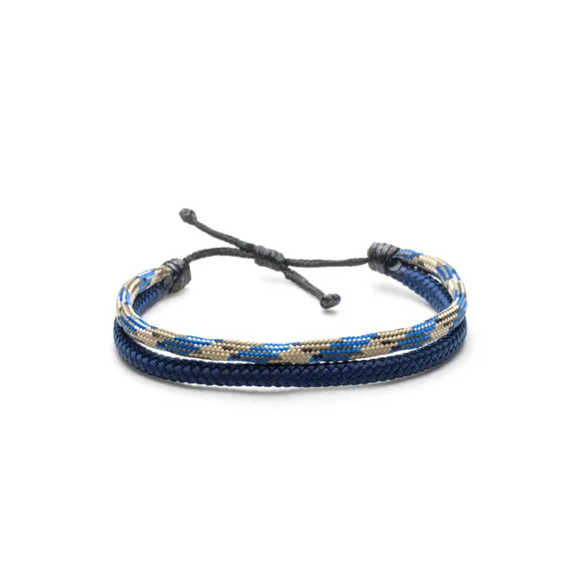 CrisFeather BlueStain brățară paracord bărbați