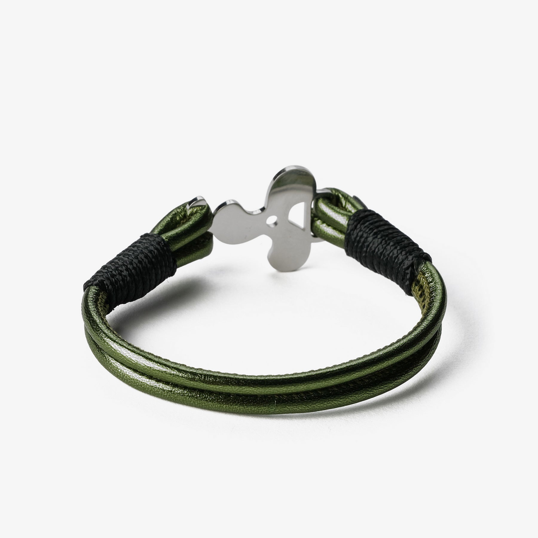 Old Skipper NPMLB-902F brățară piele elice verde