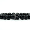 Dualstax No.11 brățară bărbați onix reglabilă
