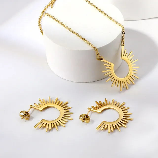 Rafini Gold Sun set bijuterii placat aur