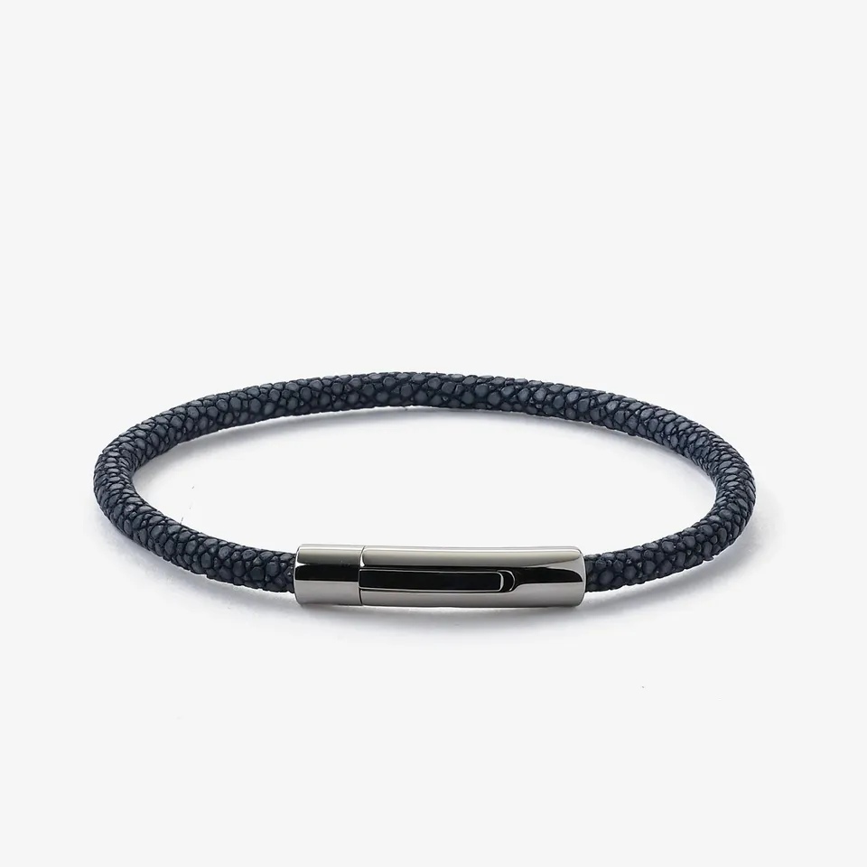 Old Skipper Stingray Navy Tube brățară bleumarin deluxe