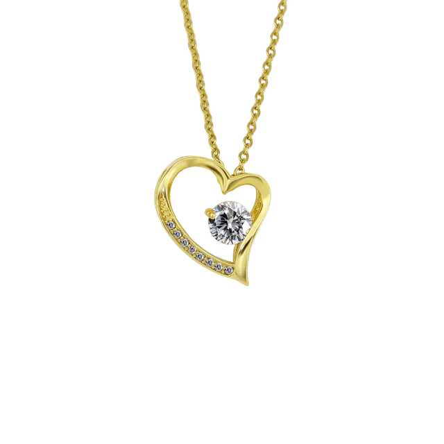 Rafini Twinkle Heart Gold lantisor aur 18k