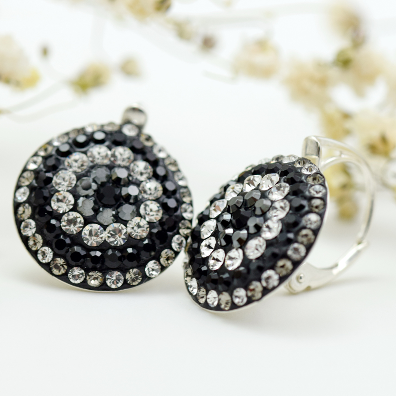 Margeluta.dincristal Chaton Queen Cercei Argint 925 Swarovski 18 mm