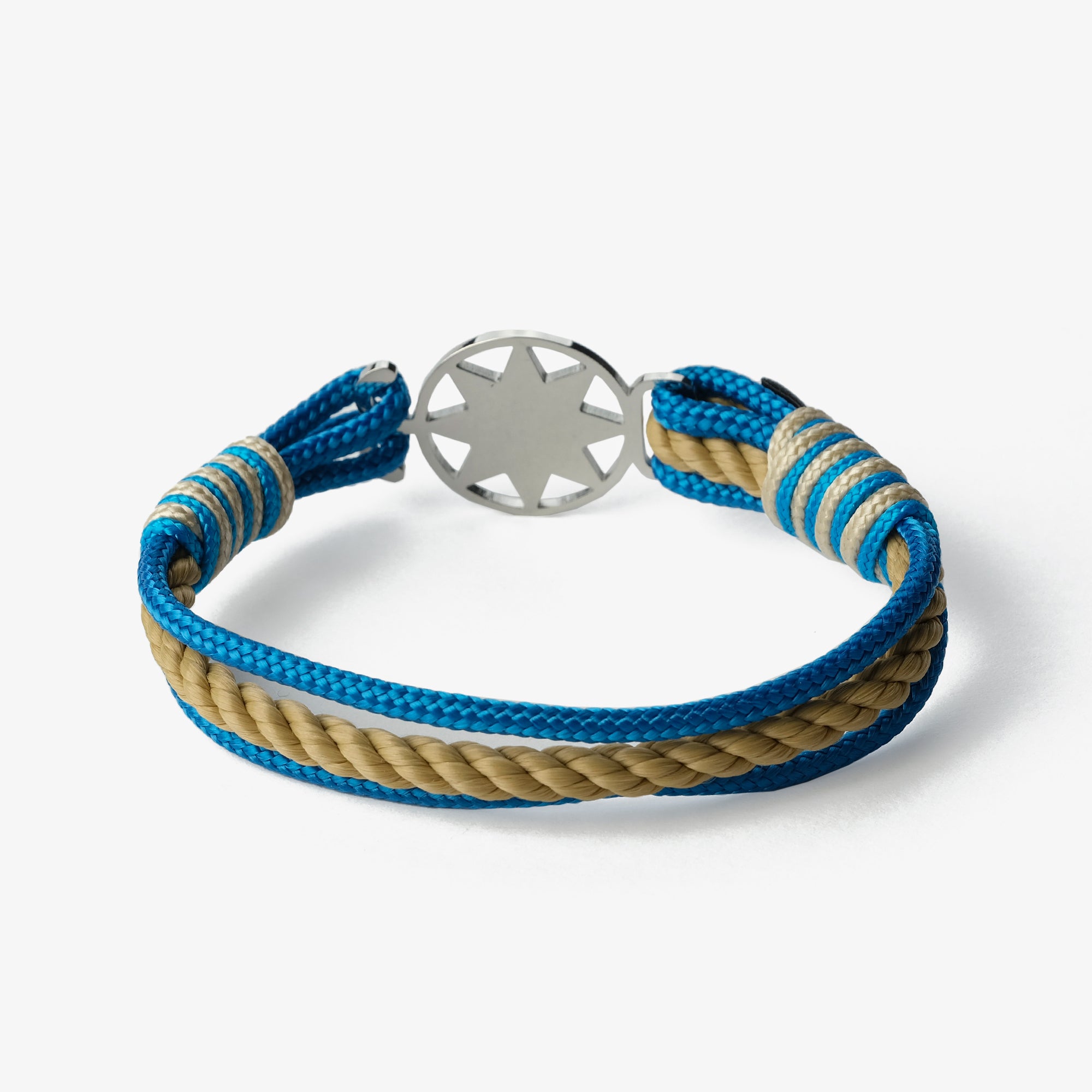 Old Skipper Ocean Breeze bratara sfoara albastru bej