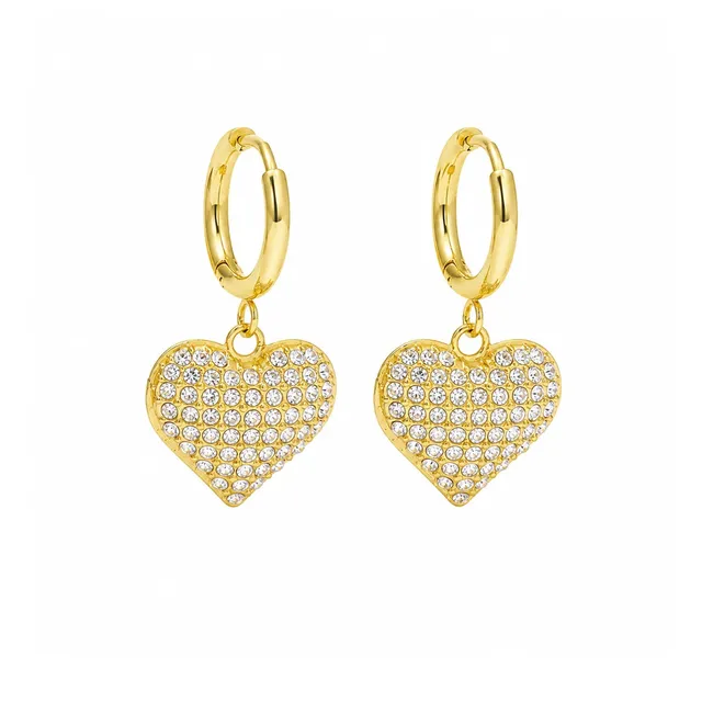 Rafini Sweet Spark Gold cercei placati aur 18K