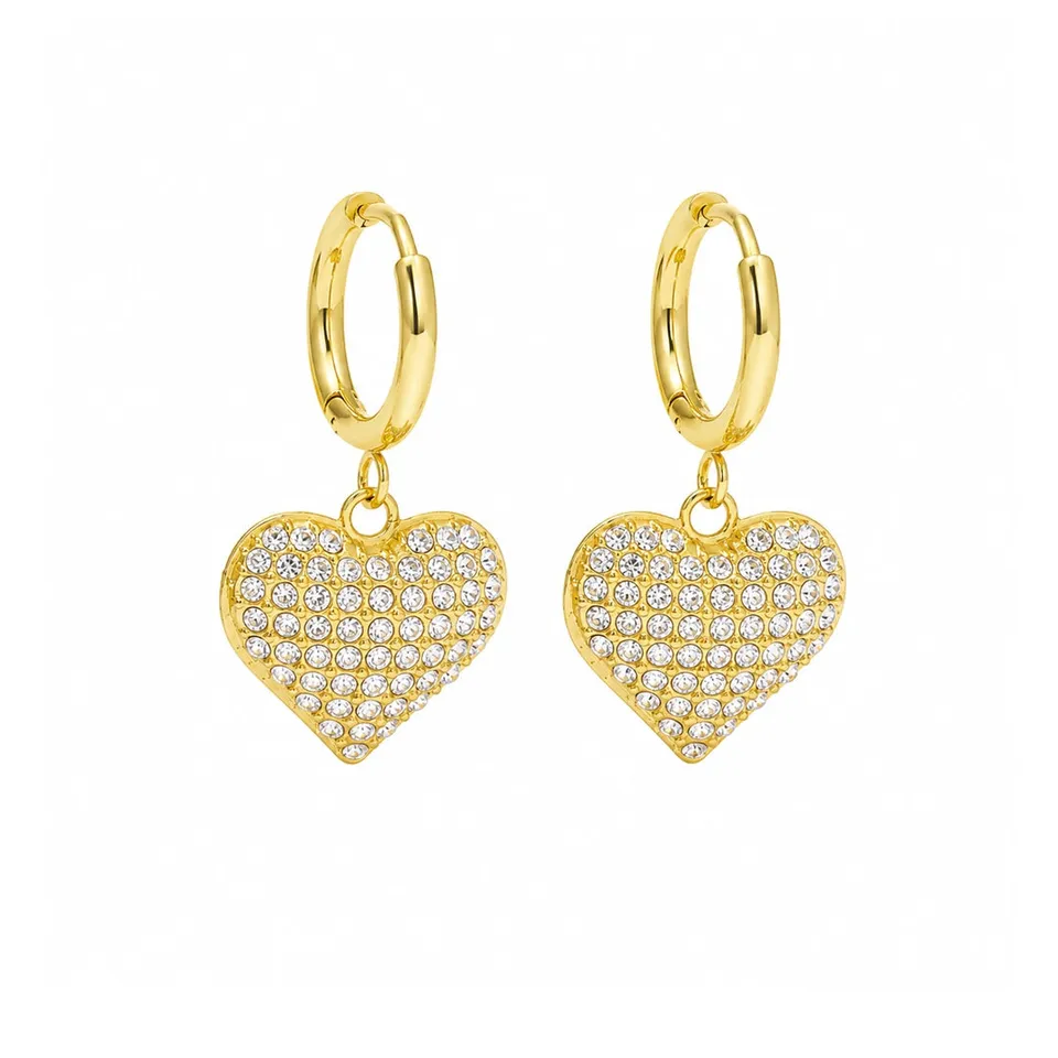 Rafini Sweet Spark Gold cercei placati aur 18K