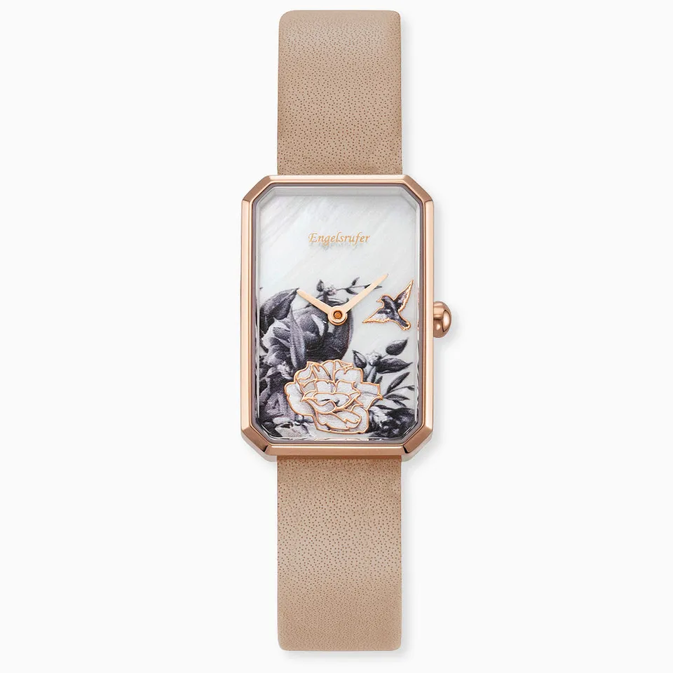 Engelsrufer Romantic Garden Blume ceas dama maro sidef