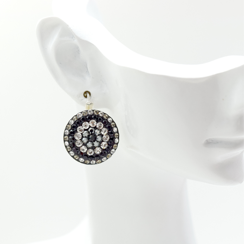 Margeluta.dincristal Chaton Queen Cercei Argint 925 Swarovski 18 mm