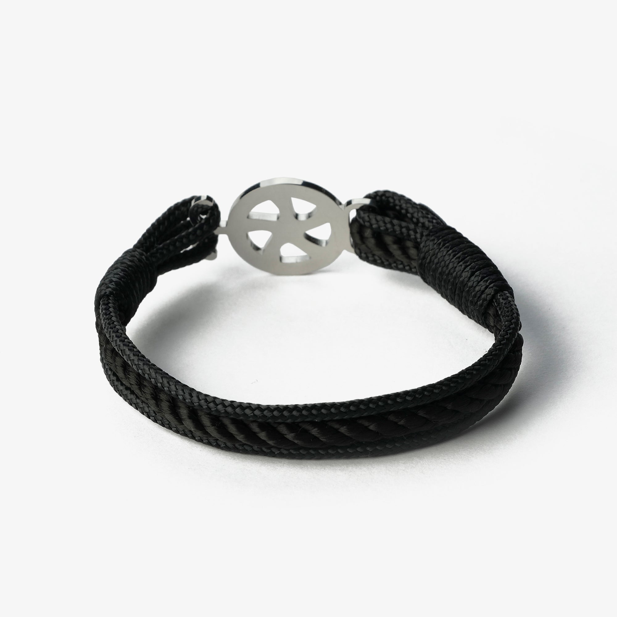 Old Skipper Midnight Onyx brățară șnur negru volan