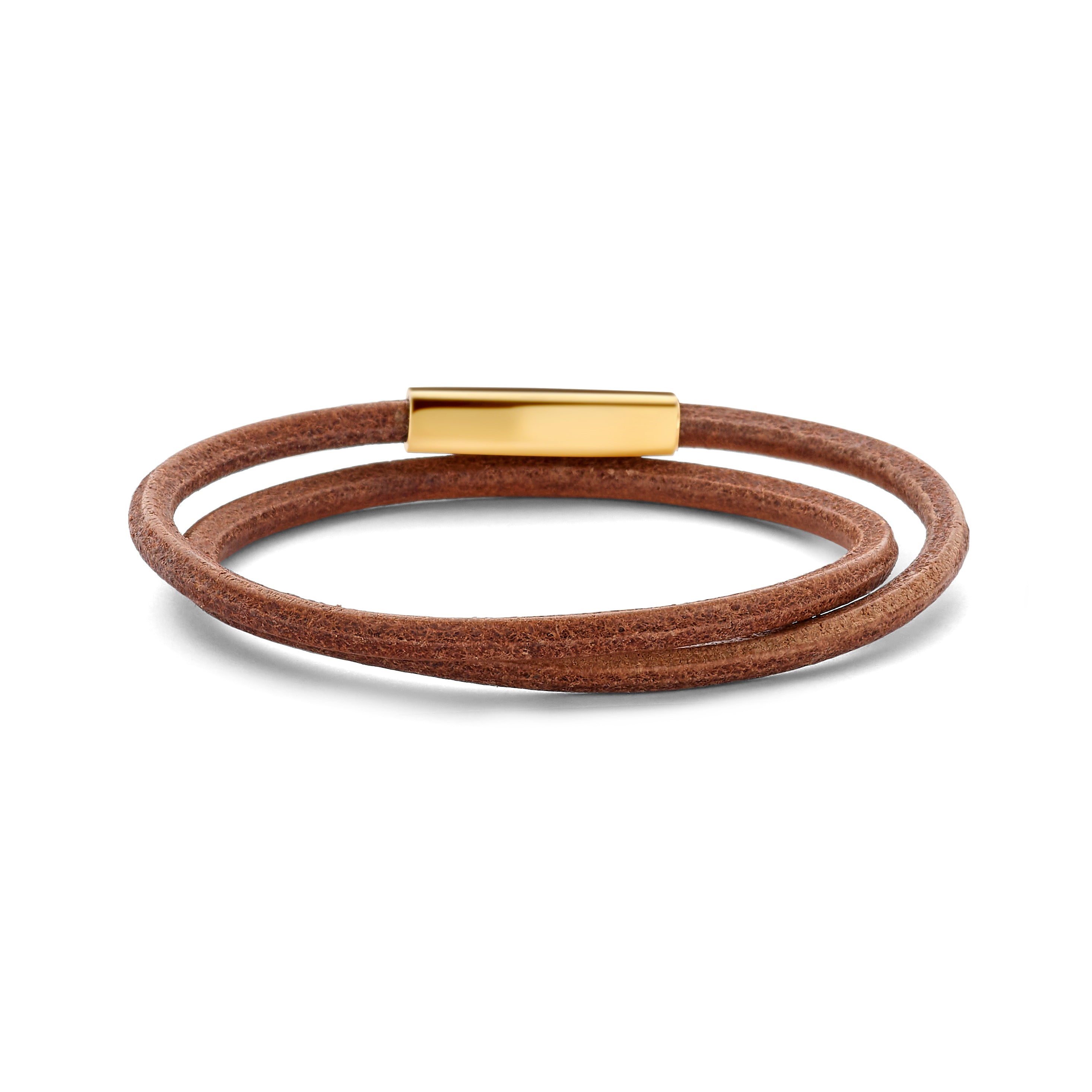 Frank 1967 Double Leather bratara piele dubla
