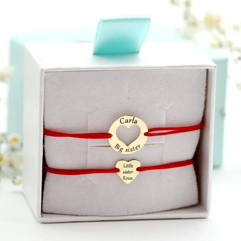 Margeluta.dincristal Big Sister Little Sister set bratari aur 14K