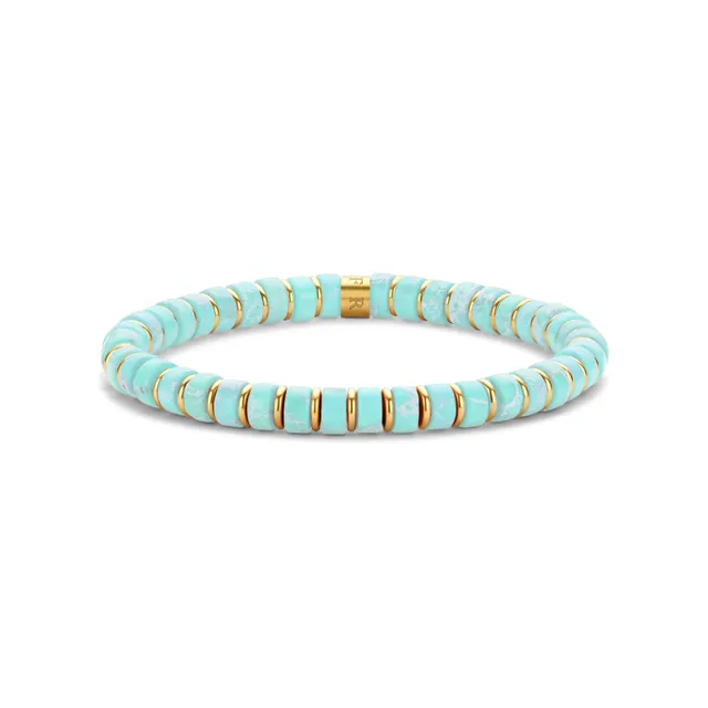 Frank 1967 Gold Beads brățară aurie margele colorate