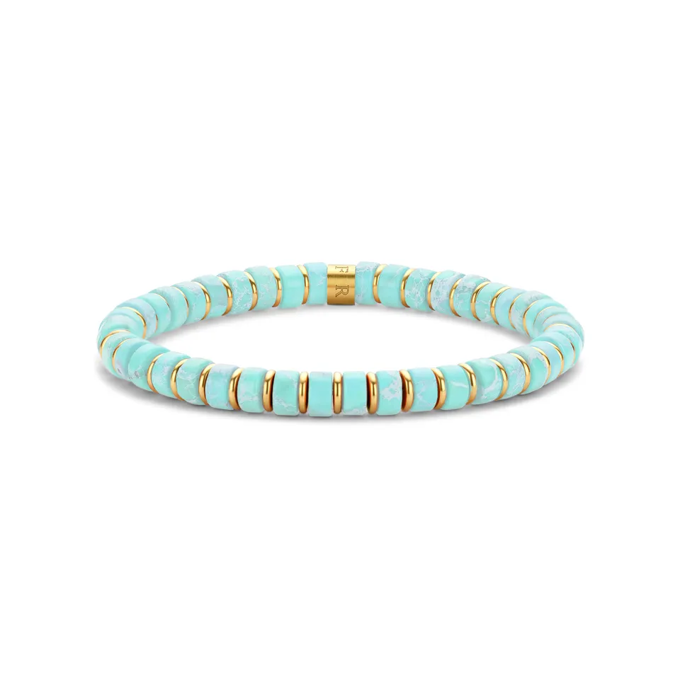 Frank 1967 Gold Beads brățară aurie margele colorate