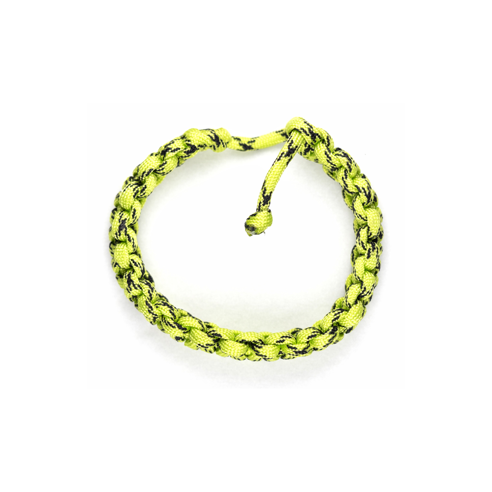 CrisFeather Green Hornet bratara paracord barbati maro