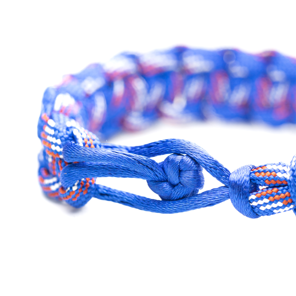 CrisFeather Waves brățară paracord bărbați albastru 2m