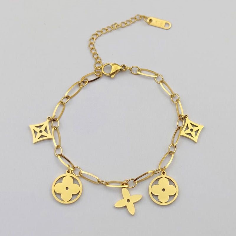 Rafini Stylish Gold bratara placata aur reglabila