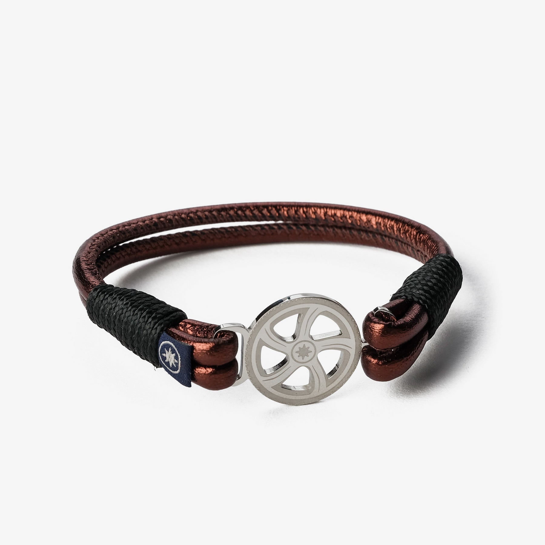 Old Skipper North Star bratara piele NPMLB-909NS bronz