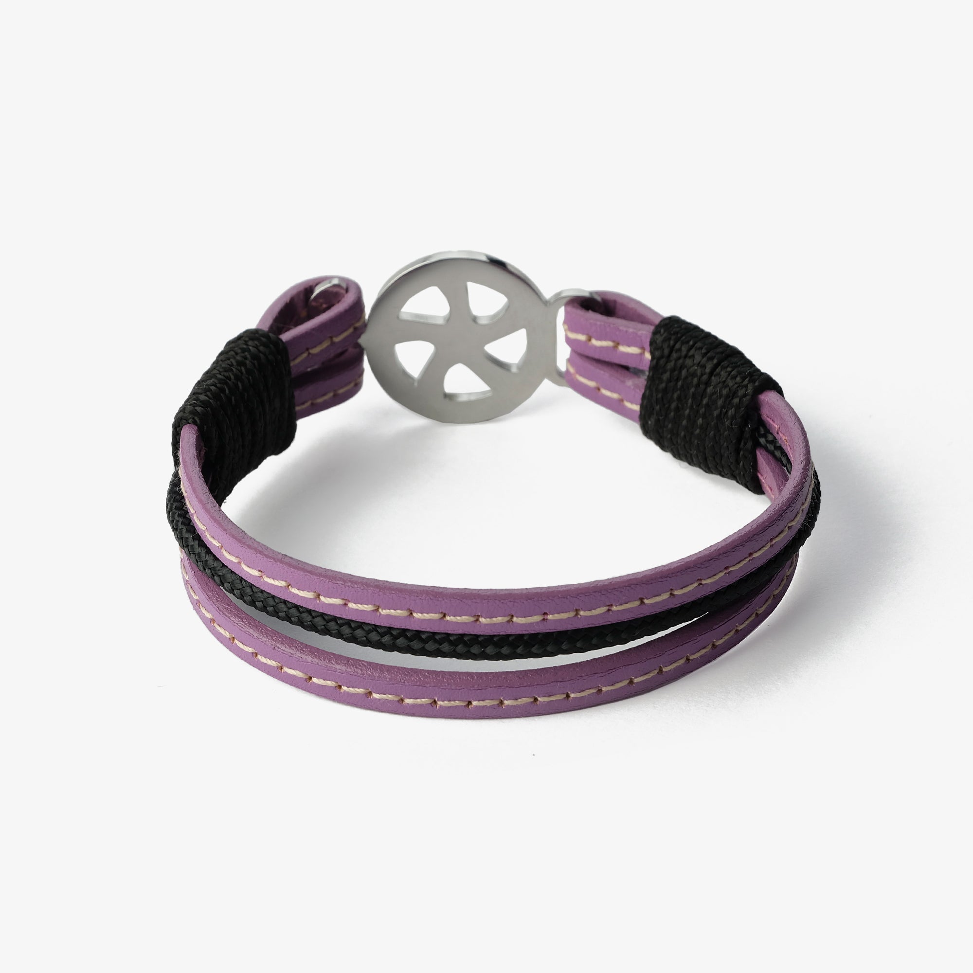 Old Skipper Lavender Mist bratara piele lila timona