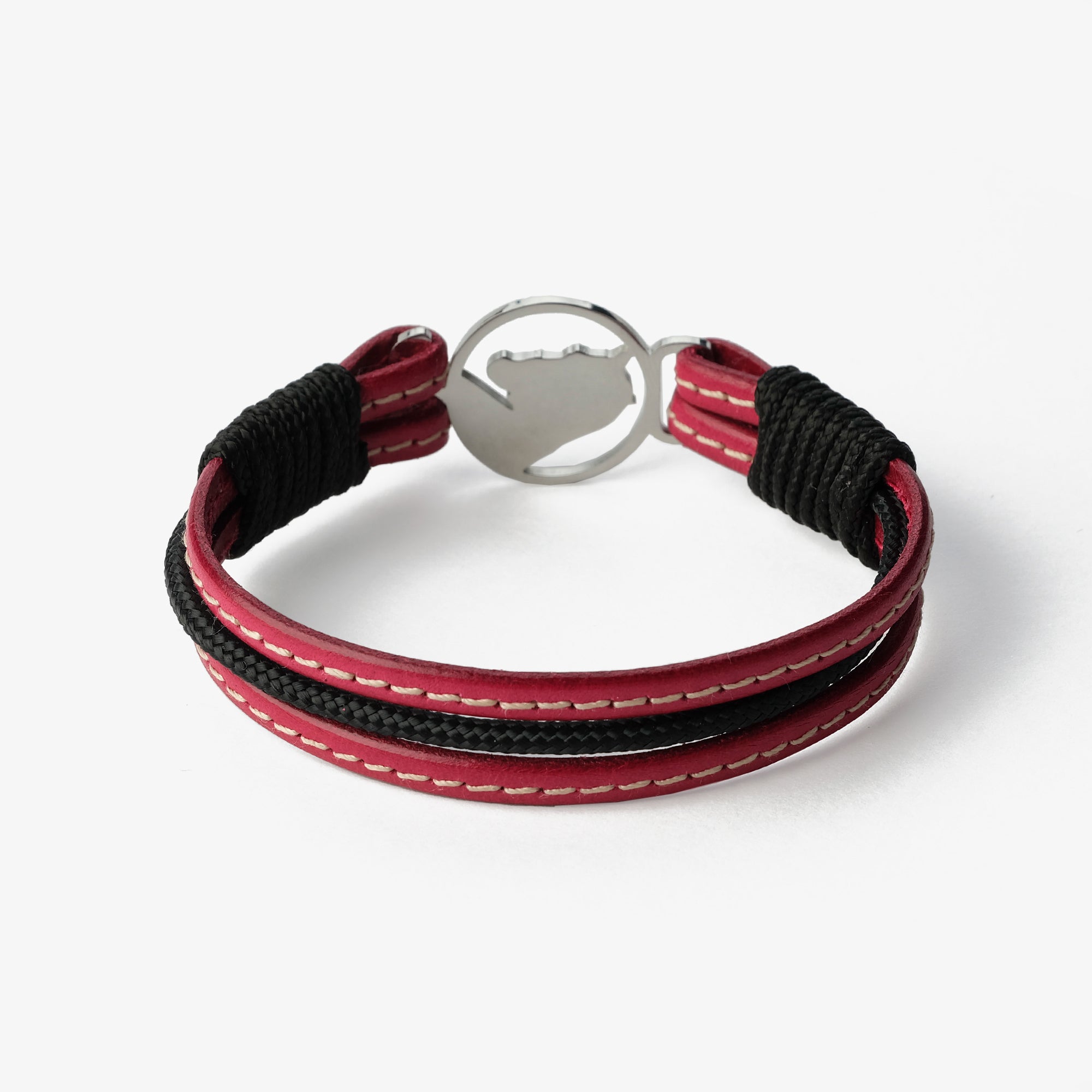 Old Skipper Twilight Symphony bratara piele cal fuchsia