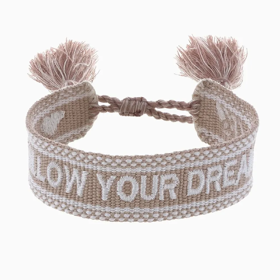 Engelsrufer Follow Your Dreams brățară bumbac