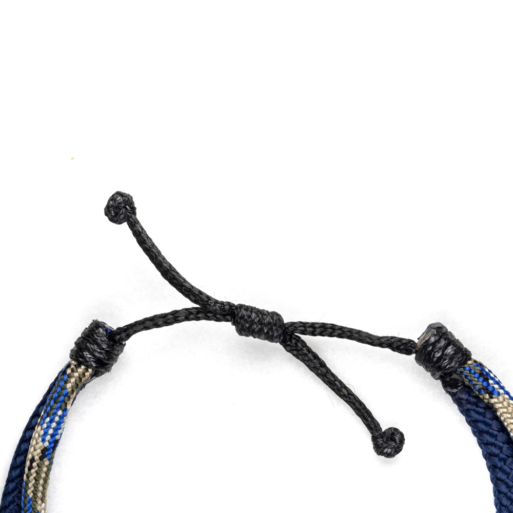 CrisFeather BlueStain brățară paracord bărbați