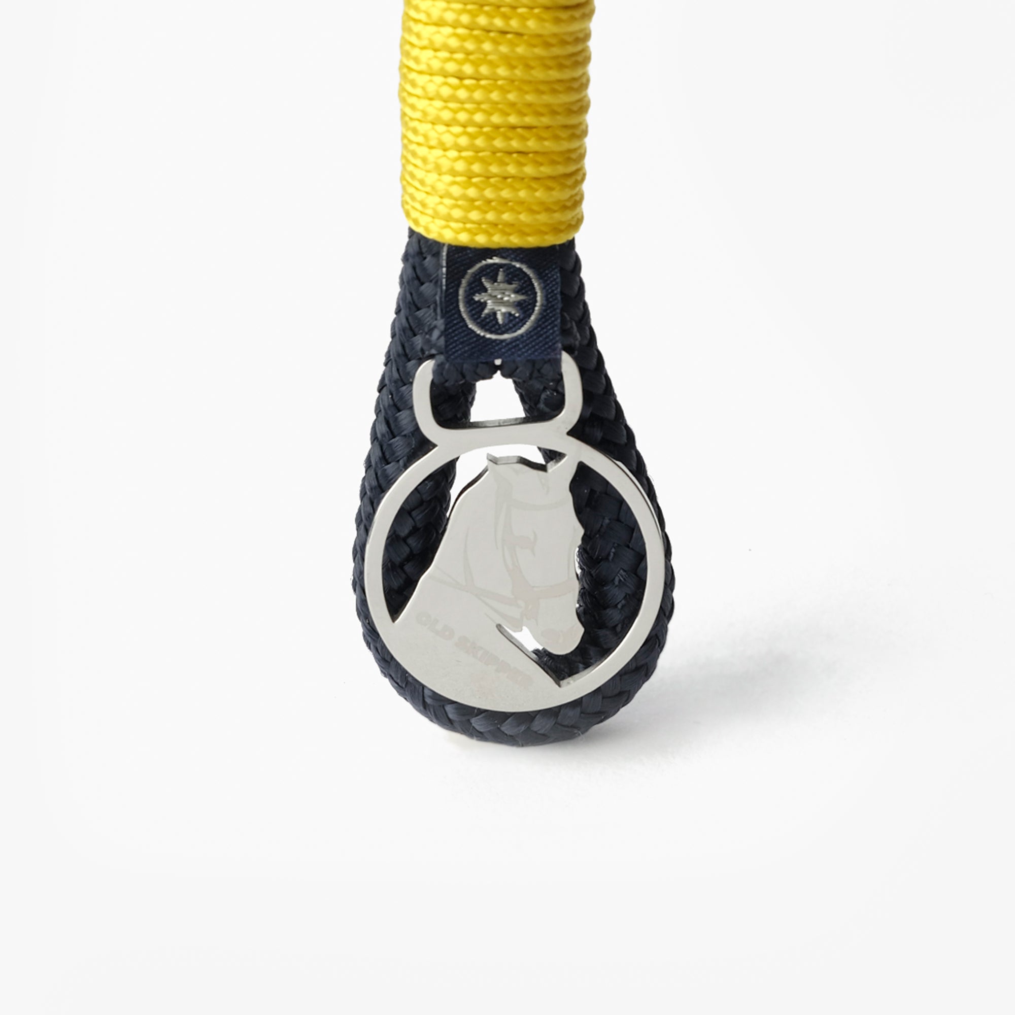 Old Skipper Nautical Rope breloc Yellow Knot galben