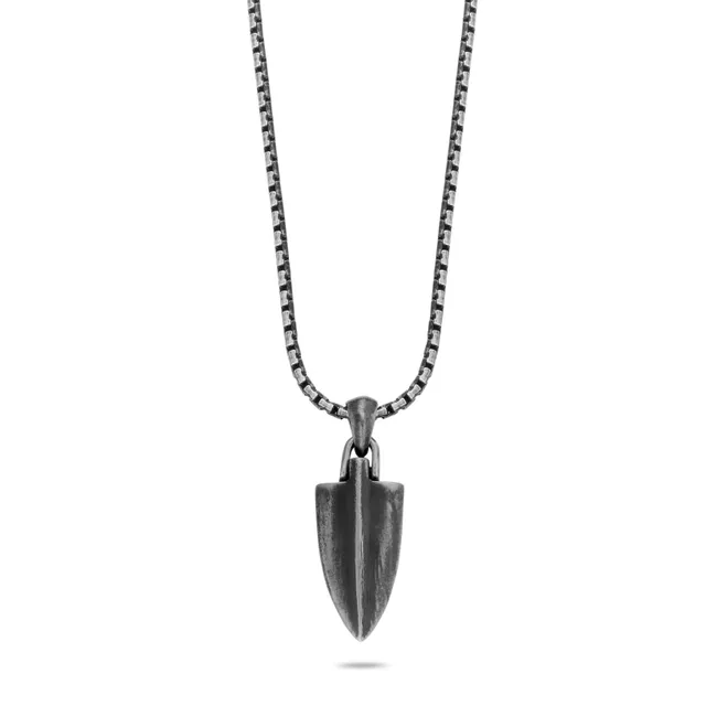 Frank 1967 Arrowhead Pendant colier barbatesc otel varf sageata