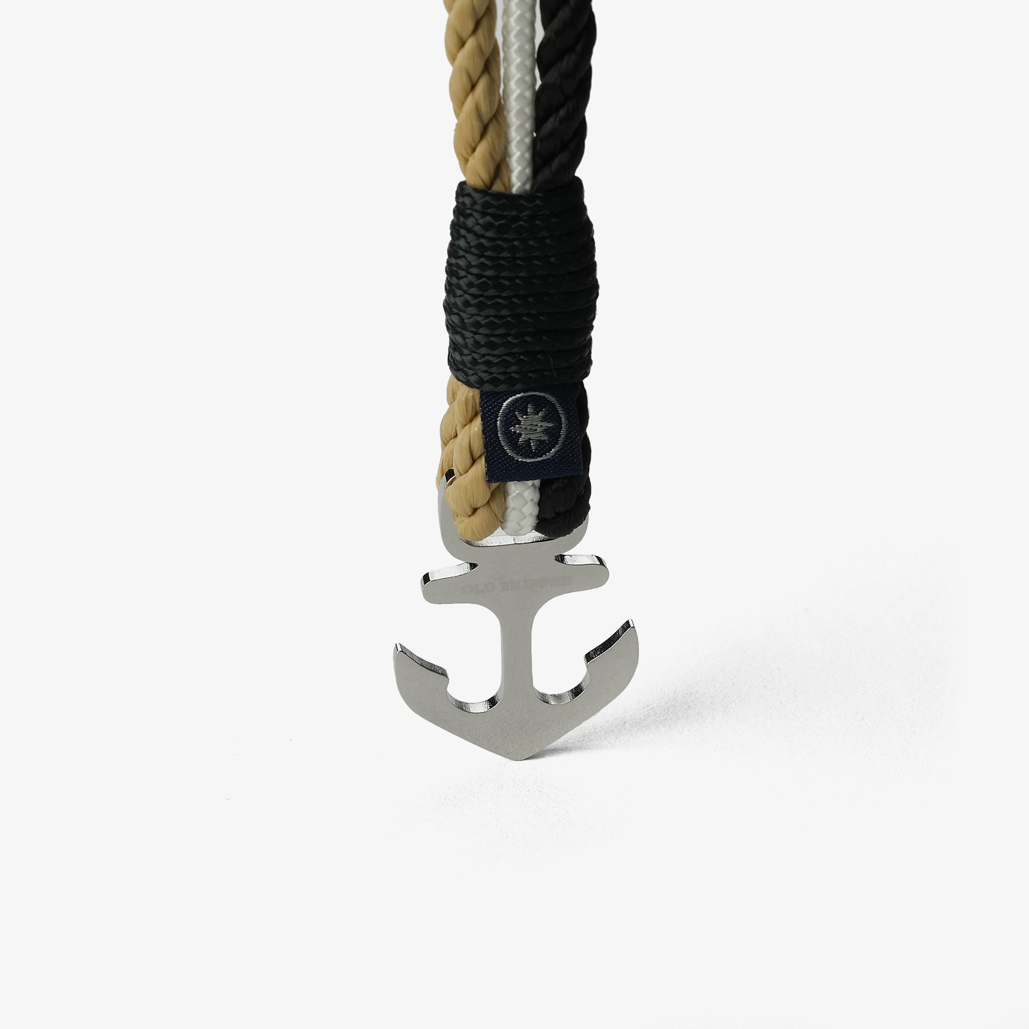Old Skipper Sandswept Fusion brățară sfoară Anchor negru