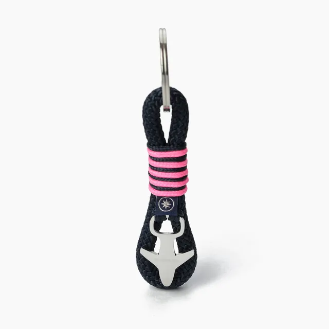 Old Skipper Pink Panther breloc funie bleumarin-roz