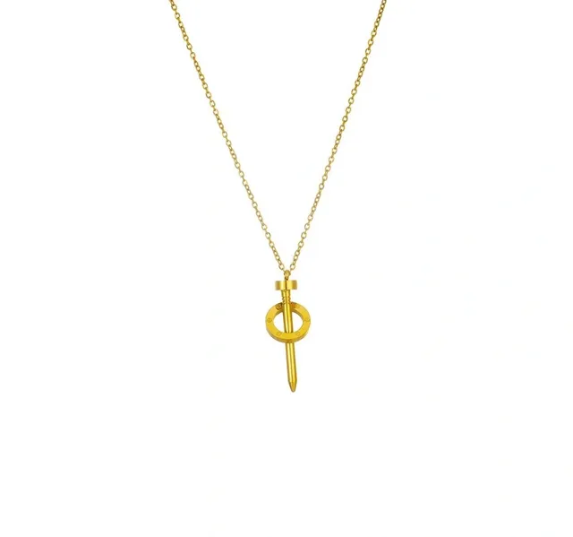 Rafini Infinity lantisor Cui placat aur reglabil